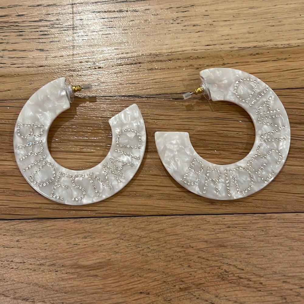 Bridesmaid Rhinestone Earrings